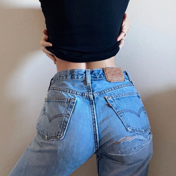 Vintage Levis 501's